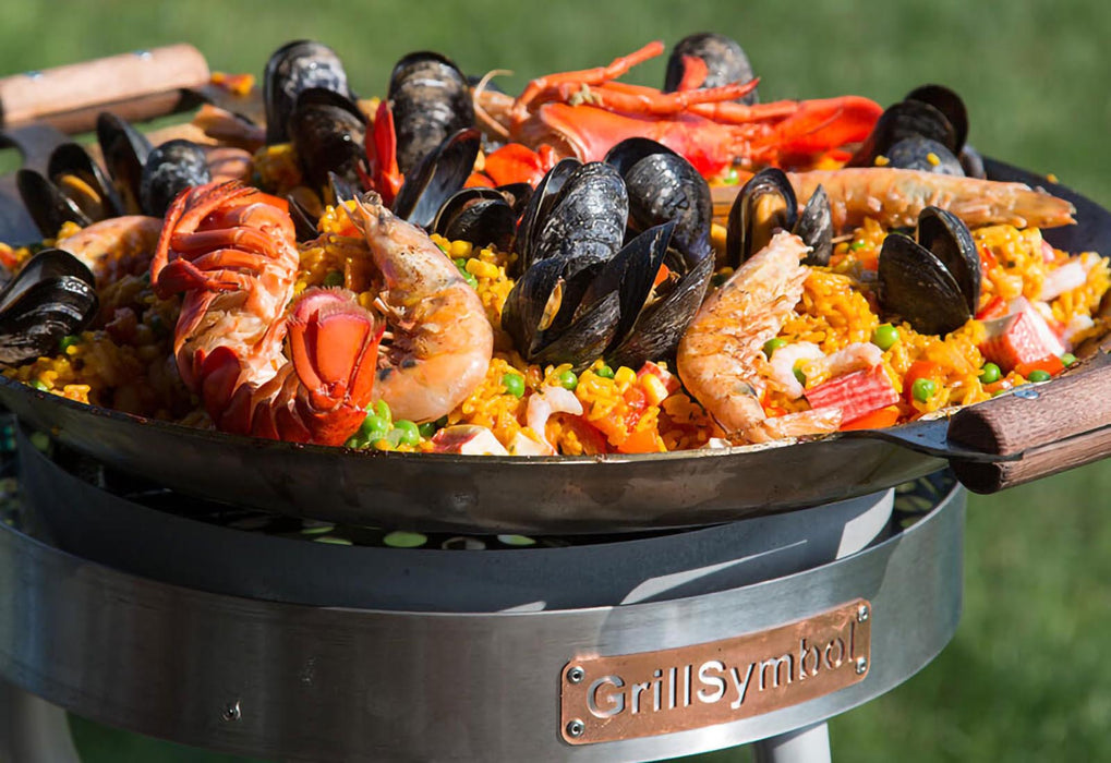 Paella Cooking Set PRO-460, Ø 46 cm (pan Ø 46 cm, gas burner Ø 30 cm)